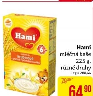 Kaše mléčná Hami