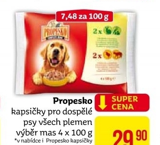 Kapsičky pro psy Propesko