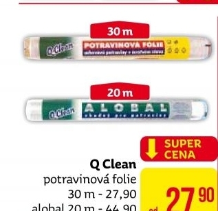 Fólie potravinová Q clean