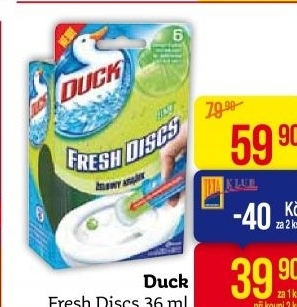 WC blok bodový Fresh Discs Duck