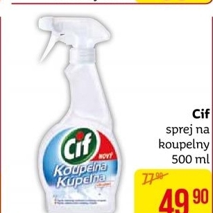 Čistič koupelen Cif Ultrafast