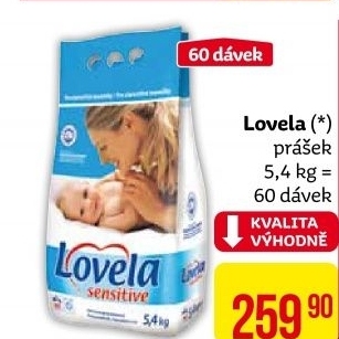 Prací prášek Lovela