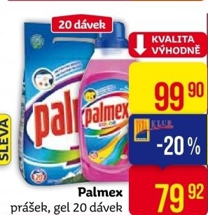 Prací prášek Palmex