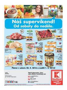 akční leták Kaufland 28.4.2016-4.5.2016