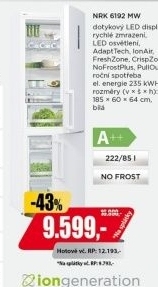 NRK 6192 MW CHLADNIČKA KOMBI.GORENJE