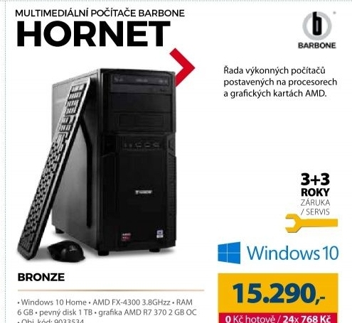 BARBONE HORNET Bronze