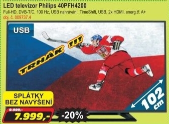 LED televizor Philips 40PFH4200 (102)