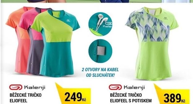 Běžecké triko eliofeel