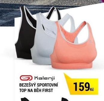 Sportovní top na běh