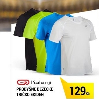 Pánské prodyžné běžecké tričko ekiden