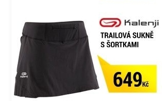 trailová sukně s šortkami