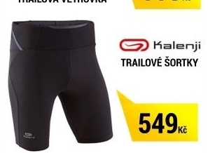 trailové šortky