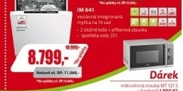 IM 641 MYČKA NÁDOBÍ VESTAVNÁMORA