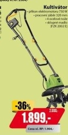 FZK 2002 E - Kultivátor 750 W