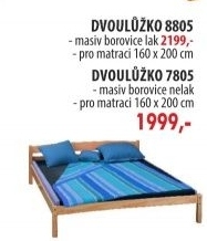 Dvoulůžko 8805