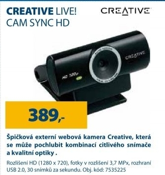Creative Live! Cam Sync HD