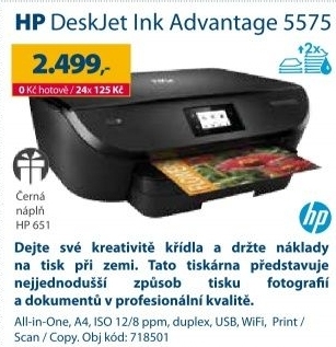 HP Deskjet Ink Advantage 5575