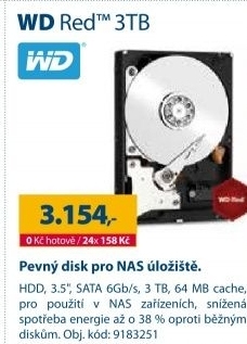 WD Red 3TB WD30EFRX