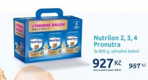 Kojenecké mléko Pronutra Nutrilon