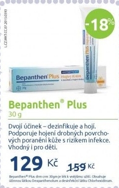 Krém hojivý Bepanthen Plus