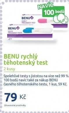 Těhotenský test Benu