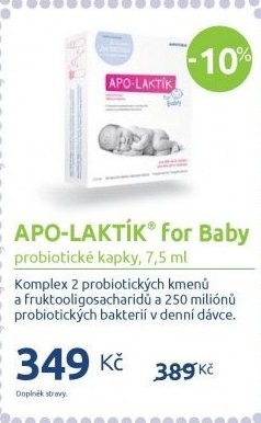 Probiotické kapky pro děti Apo-Laktík Apotex