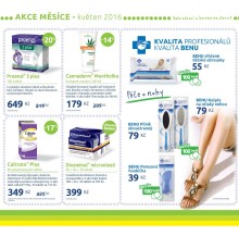 akční leták BENU Lékárna 1.5.2016-31.5.2016