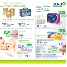 akční leták BENU Lékárna 1.5.2016-31.5.2016
