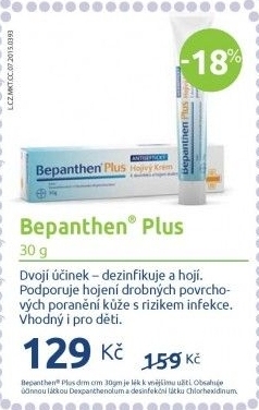 Krém hojivý Bepanthen Plus