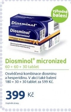 Doplněk stravy Diosminol micronized Favea