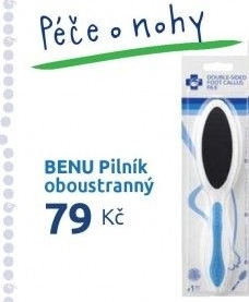 Pilník na nohy Benu+