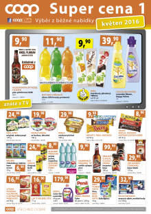 akční leták COOP 1.5.2016-30.5.2016