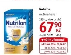 Kaše mléčná Nutrilon