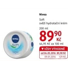 Krém hydratační Soft Nivea
