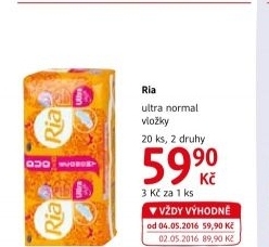 Dámské vložky Ria Ultra