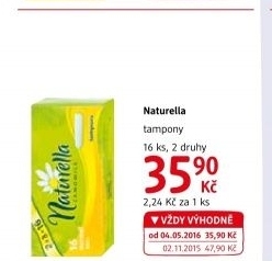 Tampony Naturella