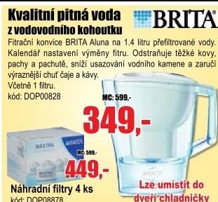 Konvice BRITA Aluna bílá