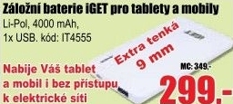 Power Bank iGET Power B-4000