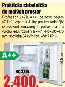 Chladnička Professor L47B A++