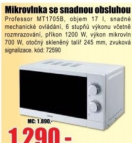 Mikr.trouba Professor MT1705B