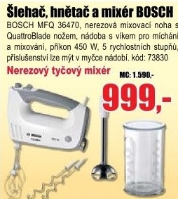 Šlehač BOSCH MFQ 36470