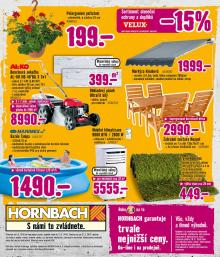 akční leták Hornbach 4.5.2016-31.5.2016