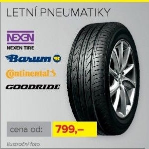 Letní pneu od 799.-