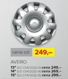 Kryty kol AVEIRO 13