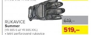 rukavice na moto RIDERO Summer, vel. L