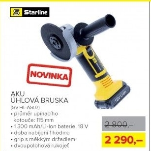 AKU úhlová bruska Starline