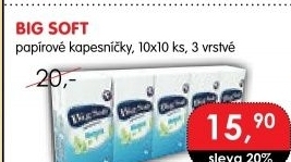 Kapesníčky papírové Big Soft
