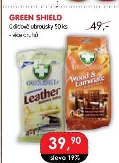 Ubrousky úklidové Green Shield