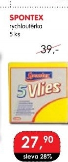 Rychloutěrka Vlies Spontex
