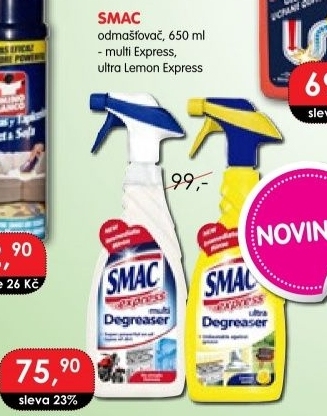 Odmašťovač Smac Express